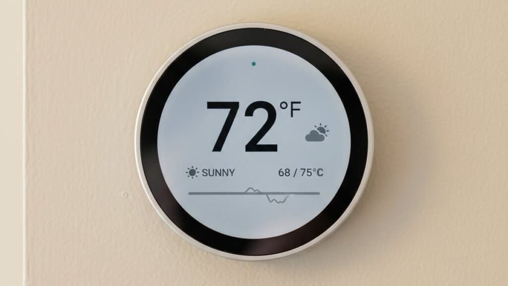 best smart thermostats 2026 mounted on wall