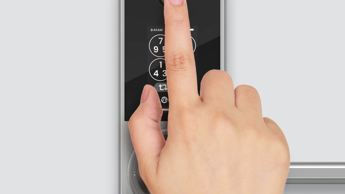entering keypad code on best smart lock 2026